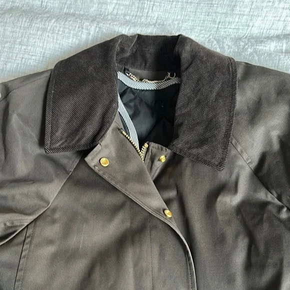 J.Crew Long Trench Coat Barn Jacket - Picture 7 of 7